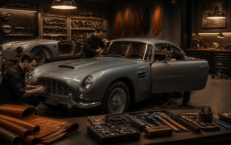 Classic car restoration