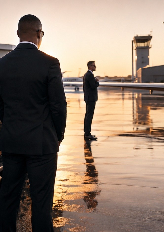 Private aviation transfer
