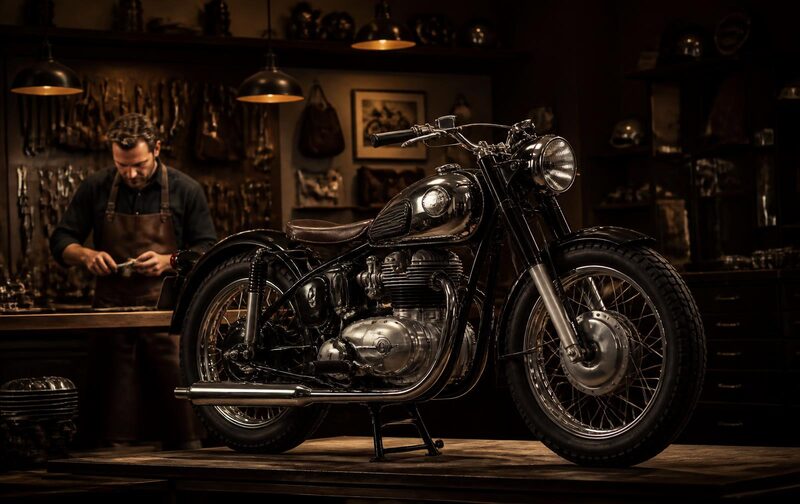 Motorcycle restoration