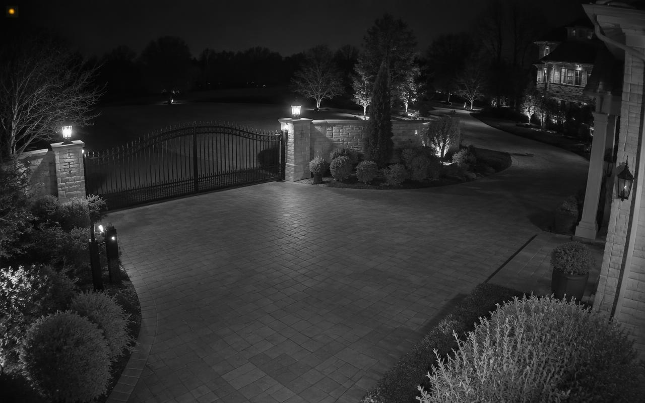 North Gate EO illustrative security camera feed