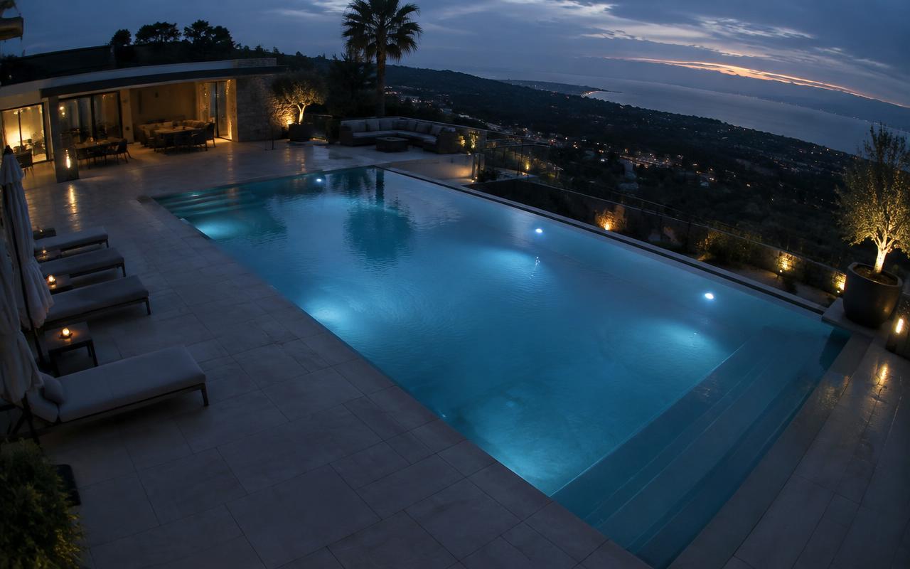 Pool EO illustrative security camera feed