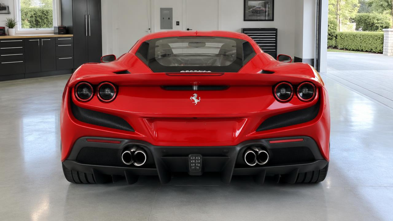 Vehicle 1 — 2024 Ferrari F8 Tributo (Rosso Corsa, bay 1) — Rear — photo 3